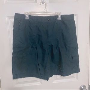 Dark Green mens shorts